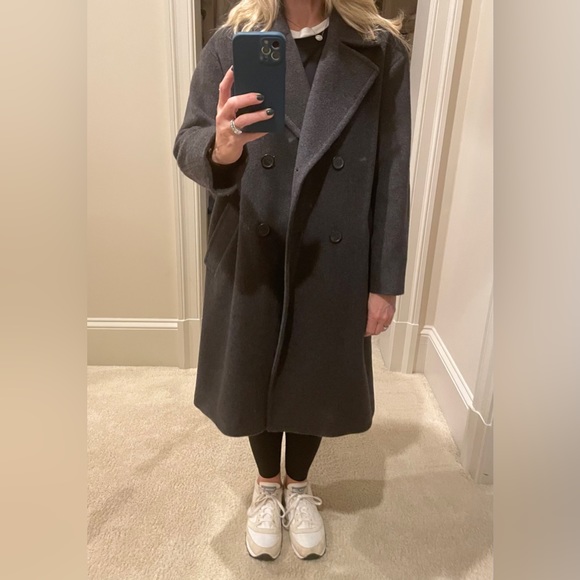 Gerard Darel GRAY Wool Blend Coat - Picture 8 of 8